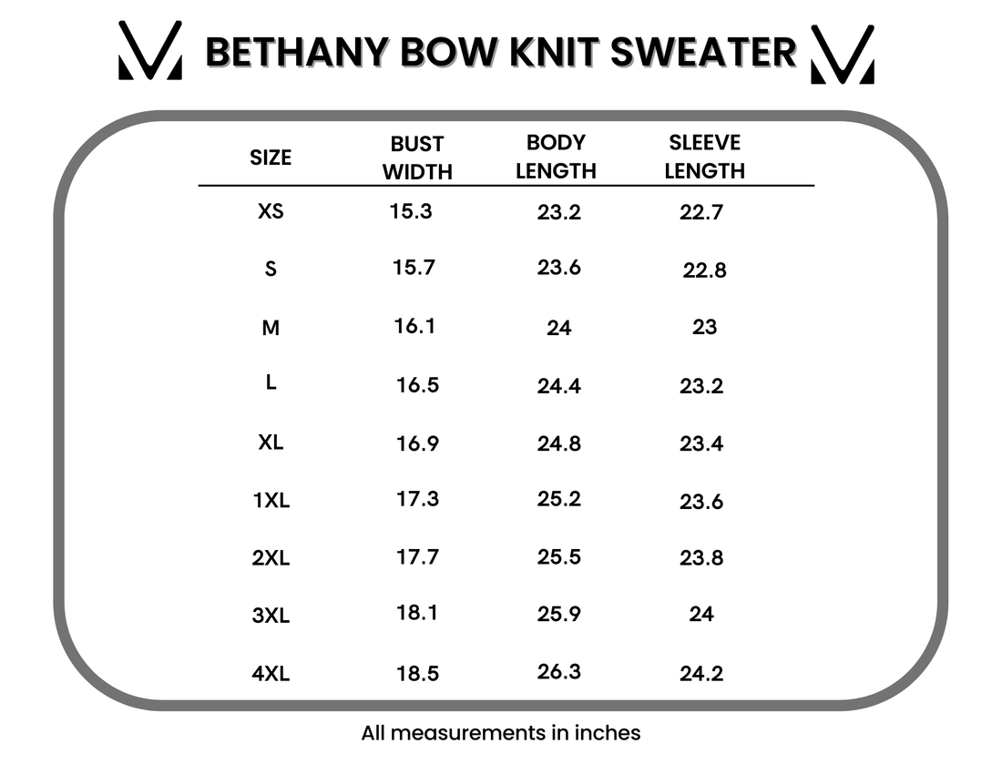 IN STOCK Bethany Bow Knit Sweater - Red
