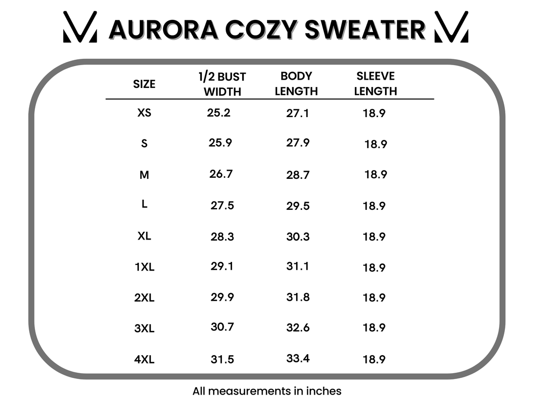 IN STOCK Aurora Cozy Sweater - Rose Gold