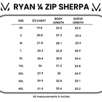 IN STOCK Ryan 1/4 Zip Sherpa - Camel