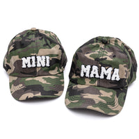 Mama and Mini Hat Set in Camo