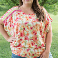 Bright Eyed Floral Top