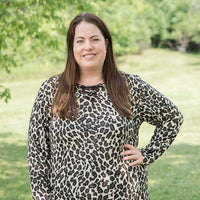 Leopard and Lace Top