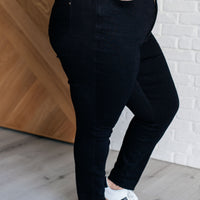 Nicole Tummy Control Skinny Jeans in Black