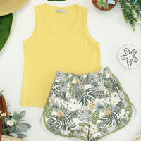 IN STOCK Noelle Tank - Lemon