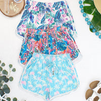 IN STOCK Nova Summer Shorts - Tropical Palm