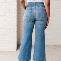 PREORDER: High Rise Wide Leg Jeans in Three Colors