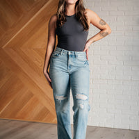 Patricia High Rise Rigid Magic 90's Straight Jeans