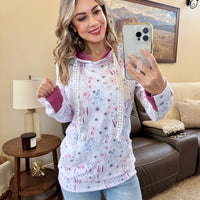 IN STOCK Hailey Pullover Hoodie - Wildflower Gardens