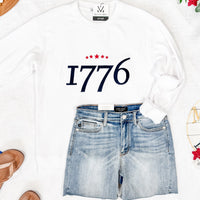 IN STOCK Corrine Embroidered Pullover Top - 1776 FINAL SALE
