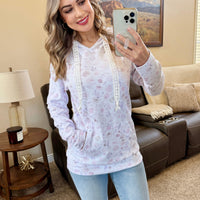IN STOCK Hailey Pullover Hoodie - Blush Floral