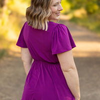 IN STOCK Emery Ruffle Top - Purple | Women's Blouse FINAL SALE