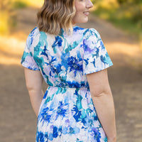 IN STOCK Emery Ruffle Top - Blue Floral | Women's Blouse FINAL SALE