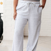 Run, Don't Walk Cargo Sweatpants in Grey