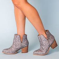 Fiera Booties in Pewter