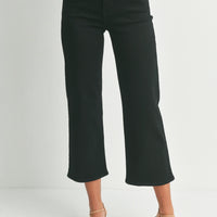 PREORDER: High Rise Wide Leg Jeans in Three Colors