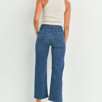 PREORDER: High Rise Wide Leg Jeans in Three Colors