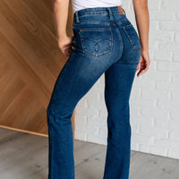 Santana High Rise Control Top Bootcut Jeans (Short Inseam)