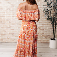 Say You Love Me Off Shoulder Dress