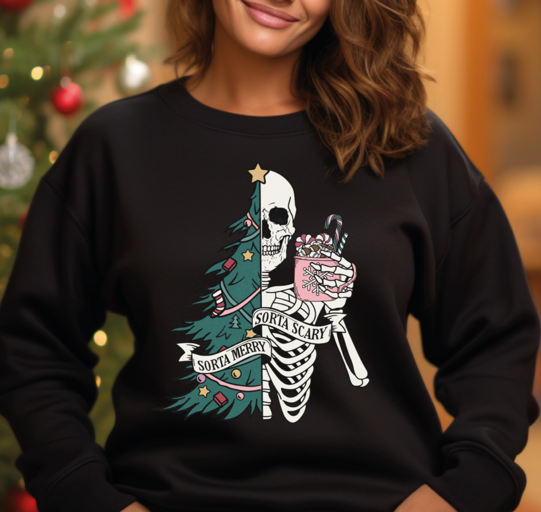 Sorta Merry Sorta Scary sweatshirt