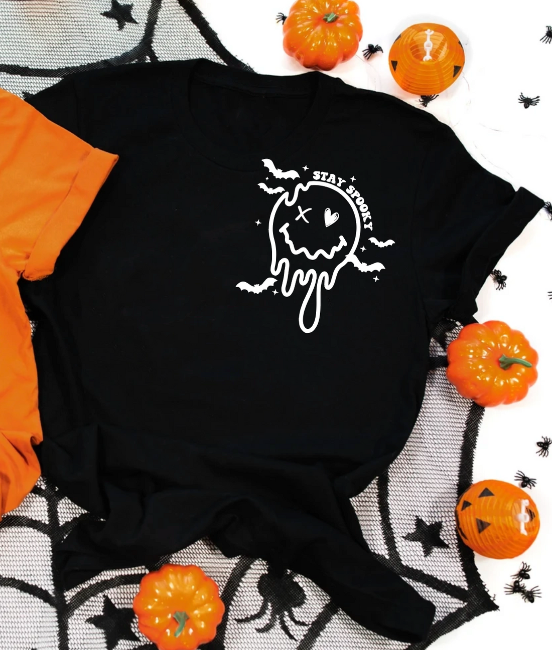 Stay Spooky(Black pocket tee)