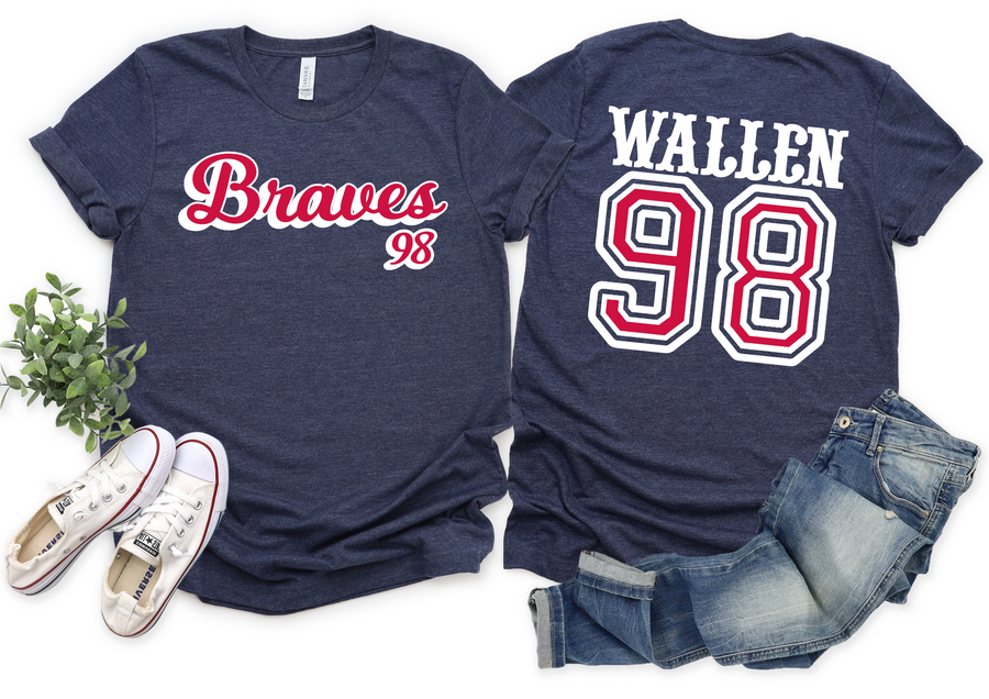 98 Braves(heather navy)