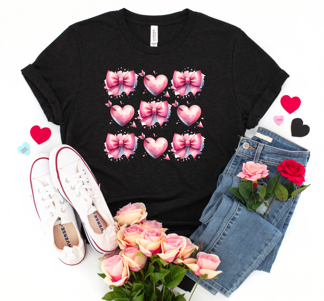 Bows & Hearts w/Arrows