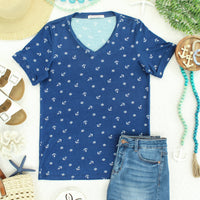 IN STOCK Sophie Top - Nautical Navy