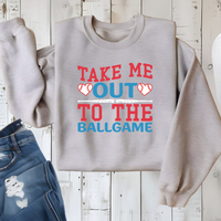 Take Me Out To The Ball Game Crewneck