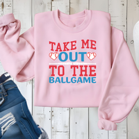 Take Me Out To The Ball Game Crewneck