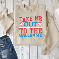 Take Me Out To The Ball Game Crewneck