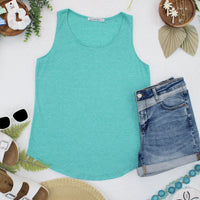 IN STOCK Tiffany Tank - Bermuda FINAL SALE