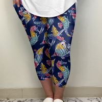 Under The Sea Capri w/ Pockets