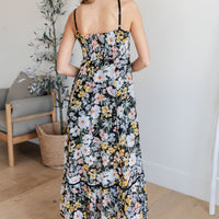 Up From the Ashes Floral Maxi Dress