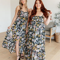 Up From the Ashes Floral Maxi Dress