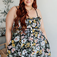 Up From the Ashes Floral Maxi Dress