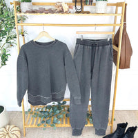 IN STOCK Vintage Wash Pullover - Black