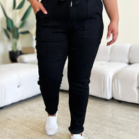 Judy Blue Full Size High Waist Double Roll Cuff Jeans