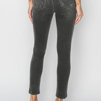 RISEN Full Size High Rise Ankle Skinny Jeans