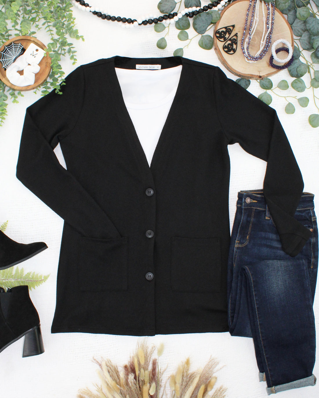 IN STOCK Cori Cardigan - Black