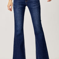 RISEN Full Size Low Rise Flare Jeans