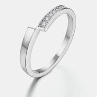 Moissanite 925 Sterling Silver Ring