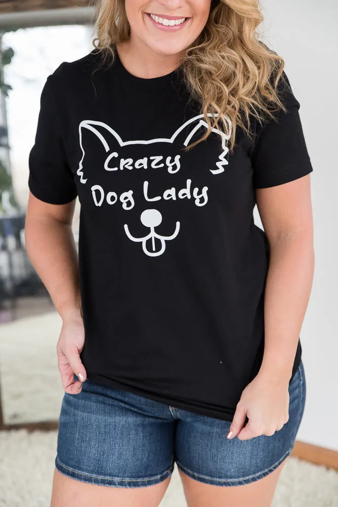 Crazy Dog Lady Graphic Tee