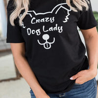 Crazy Dog Lady Graphic Tee