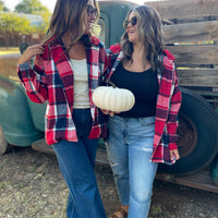 PREORDER: Jackson Plaid Shacket in Two Colors