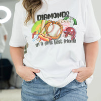 Diamonds Are a Girl's Best Friend Tee