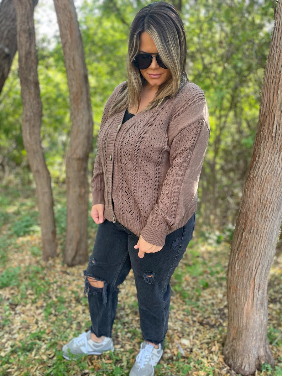 PREORDER: Austin Button Cardigan in Four Colors