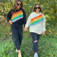 PREORDER: Dayton Color Block Pullover in Two Colors