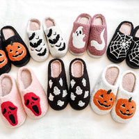 PREORDER: Halloween Slippers in Seven Prints