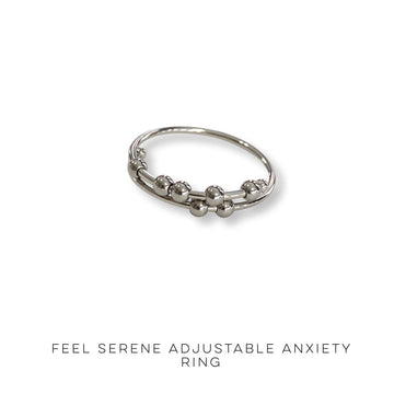 Feel Serene Adjustable Anxiety Ring