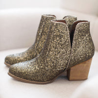 Fiera Booties in Bronze